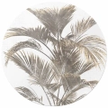 Fototapeta-okragla -stylowa-tapeta-scienna-z-liscmi-palmowymi.webp