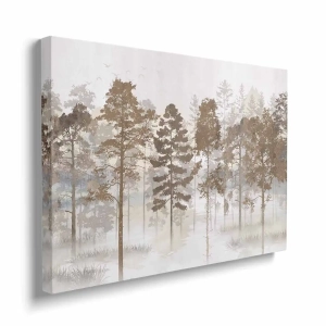 Obraz na płótnie - Pejzaż lasu
