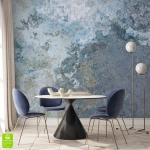 Fototapeta na wymiar Abstrakcyjny Marmur Niebieski – Tapeta Ścienna, Nowoczesny Wzór, Winylowa na flizelinie