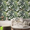 Fototapeta Tropikalne Liście na wymiar, wzór roślinny do salonu