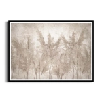 Plakat - Trawy pampasowe w beżach, styl japandi i boho, do sypialni lub gabinetu