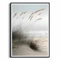plakat-czarna-ramka-przod-piaszczysta-plaza-i-morze-I.webp