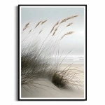 Plakat - Piaszczysta plaża i morze I