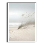 Plakat - Piaszczysta plaża i morze II