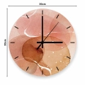 Zegar-30x30-kolo-kreski-wymiary-akwarelowa-brazowa-abstrakcja.webp