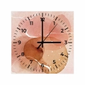 Zegar-30x30-kwdrat-cyfry-przod-akwarelowa-brazowa-abstrakcja.webp