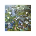 Zegar-30x30-kwdrat-cyfry-przod-claude- monet-lilie-wodne-i-most-japonski.webp