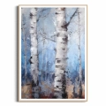 plakat-drewniana-ramka-przod-akwarelowy-las-brzozowy-II.webp