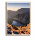 Plakat Tatry drewniana ramka
