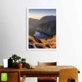 Plakat Tatry bez ramki w pokoju