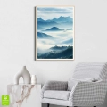 plakat-drewniana-ramka-wnetrze-szczyty-gorskie-w-chmurach-II.webp