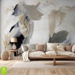 Fototapeta na wymiar Nowoczesna Abstrakcja, Malarski Wzór Do Wnętrz