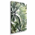 obraz-na-plotnie-tropikalne-liscie-na-bialym-tle-bok-pion.webp