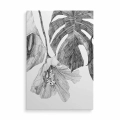 obraz-na-szkle-akrylowym-szkicowane-liscie-i-kwiaty-przod-pion.webp