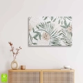 obraz-na-szkle-akrylowym-liscie-i-kwiaty-tropikalne-wnetrze.webp