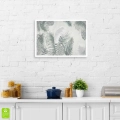 plakat-bez-ramki-wnetrze-egzotyczne- liscie-palmy-i-monstery-do-sypialni-salonu.webp