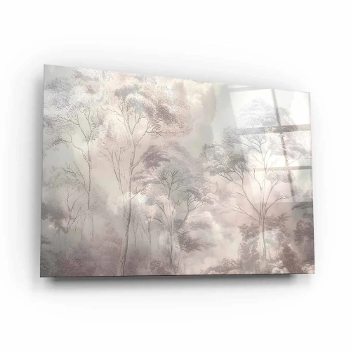 obraz-na-szkle-akrylowym-mgliste-drzewa-w-stonowanych-barwach-bok.webp