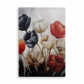 obraz-na-szkle-akrylowym-bukiet-czerwonych-bialych-i-granatowych-tulipanow-przod-pion.webp
