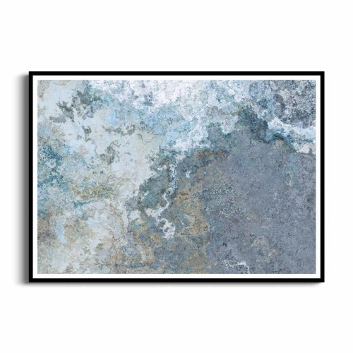plakat-czarna-ramka-przod-abstrakcyjny-marmur-niebieski.webp