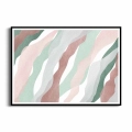 plakat-czarna-ramka-przod-pastelowe-fale.webp