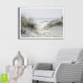 plakat-srebrna-ramka-wnetrze-wydmy-nad-morzem-z-trawami.webp