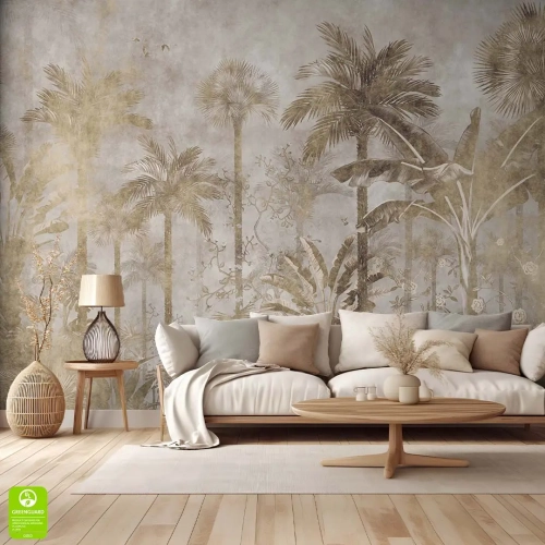 nowoczesna-fototapeta-egzotyczny-las-vintage-do-salonu.webp