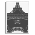 plakat-srebrna-ramka-widok-na-wieze-eiffla-w-paryzu.webp