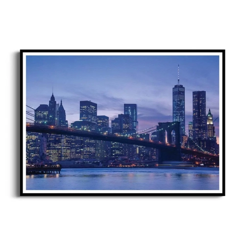 Plakat-panorama-manhattanu-o-zmierzchu-czarna- rama_web.webp