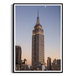 Plakat - Empire State Building o zmierzchu