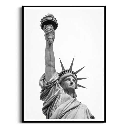 Plakat-statua-wolnosci-w-czerni-i-bieli-czarna-rama_web.webp