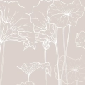 Obraz-liscie-lotosu-bezowa-nowoczesna-dekoracja-do-salonu-i-sypialni- fragment_web.webp