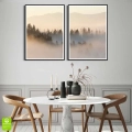 zestaw-plakatow-zamglony-las-i-gory – widok-pejzaż, krajobraz-wnetrze.webp