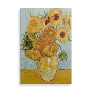 Obraz na szkle - Vincent Van Gogh - Słoneczniki