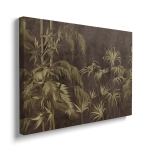 Obraz na płótnie - Bambus na Ciemnym Tle – Nowoczesny motyw egzotyczny