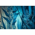 fototapeta-niebieskie-roslinne-tlo-motyw.webp