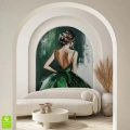 fototapeta-na-wymiar-kobieta-szmaragdowa-suknia-elegancka-dekoracja-glamour-art-wnetrze-2_web.webp