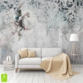 Kwiaty w Stylu Nowoczesnym na Betonowym Tle Decorlabs