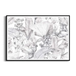 Plakat -  Egzotyczny Szkic Roślinny – Nowoczesna dekoracja do sypialni