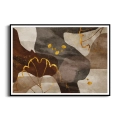 Plakat-poziom-rama-czarna-abstrakcja-liscie-ciemny-braz-i-bez-styl-glamour-loft-salon-sypialnia_web.webp