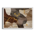 Plakat-poziom-rama-srebrna-abstrakcja-liscie-ciemny-braz-i-bez-styl-glamour-loft-salon-sypialnia_web.webp