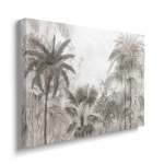 Obraz na płótnie - Palmy, dżungla do sypialni i salonu
