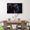 obraz-na-szkle-portret-czarnej-pantery1.webp