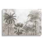 Obraz na szkle - Palmy, dżungla do sypialni i salonu