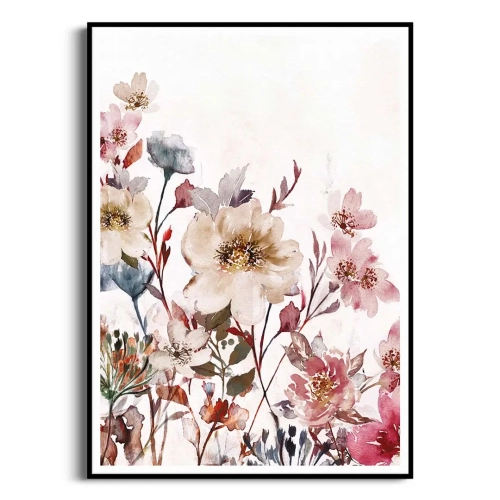 Plakat-pion-rama-czarna-kwiaty-boho-do-sypialni-i-salonu-nowoczesna-pastelowa-akwarela_web.webp