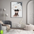 Plakat-rama-czarna-wnetrze-kobieta-z-bialymi-kwiatami_web.webp