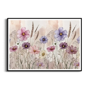 Plakat - Kolorowe Kwiaty Polne