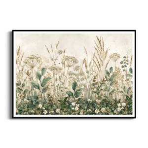 Plakat - Dzika Łąka – Wysokie trawy i polne kwiaty