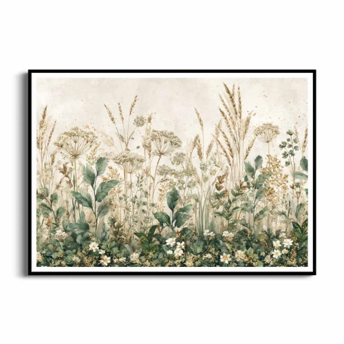 Plakat-rama-czarna-dzika-laka-wysokie-trawy-i-kwiaty_web.webp