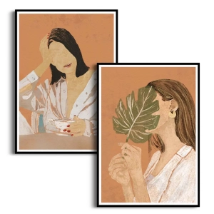 Zestaw 2 plakatów -  Podobasz mi się - Kobieca natura