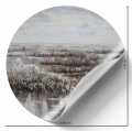Fototapeta-okragla-malowane-trawy-nad-jeziorem-naklejka.webp